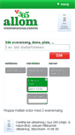 Mobile Screenshot of allom.se