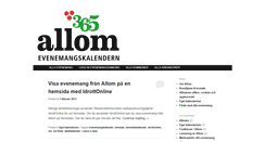 Desktop Screenshot of info.allom.se